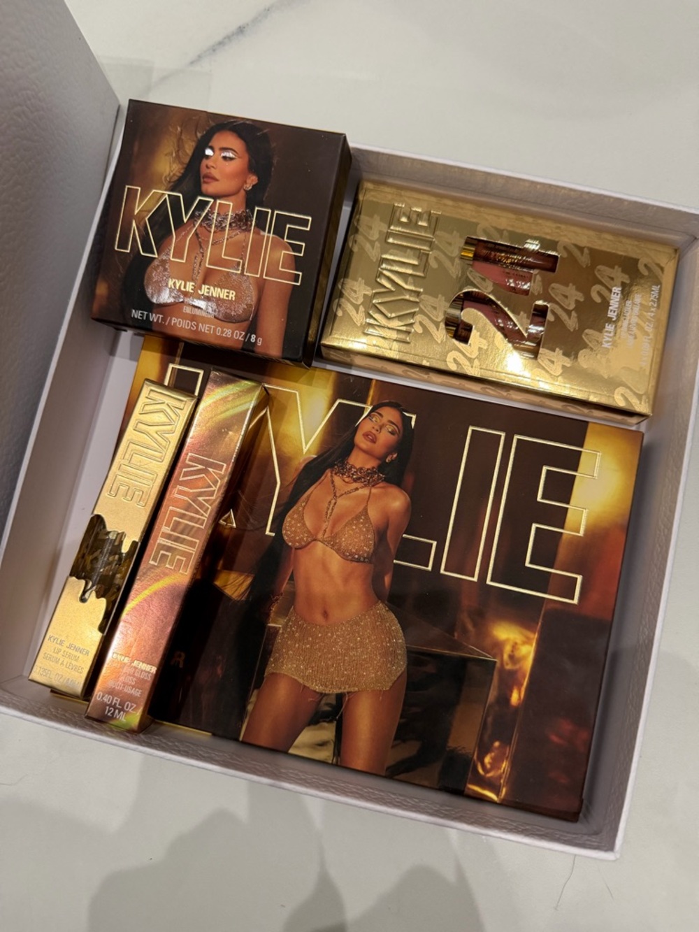 Kylie Cosmetics Luxe Gold & Bronze Gift Set - Gold